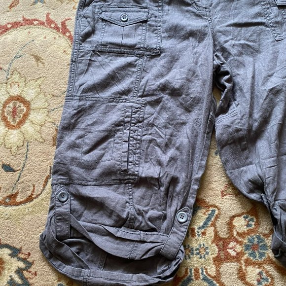 Gray Dual Length Cargo Pants, Size 12, NWT - Picture 3 of 8